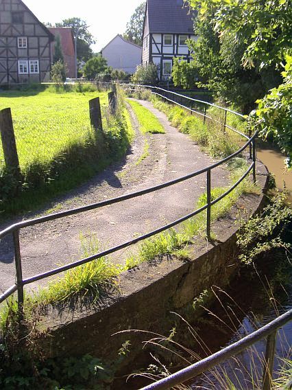 Fu&szlig;weg vorher
