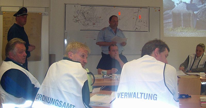Stab der Einsatzleitung