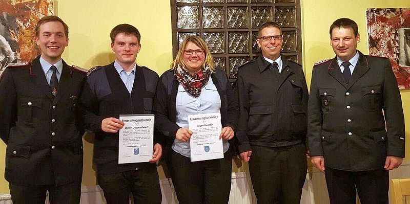 Ernennungen bei der Löd. Feuerwehr 2016